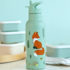 A Little Lovely Company Alex Water Bottle XL forest friends