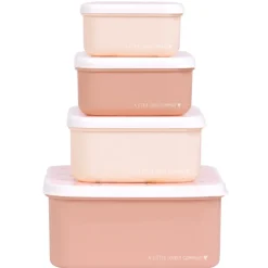 A Little Lovely Company Charlie Lunch & Snack Box butterflies