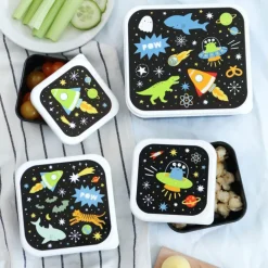 A Little Lovely Company Charlie Lunch & Snack Box galaxy