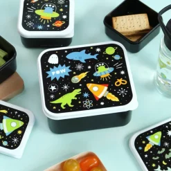 A Little Lovely Company Charlie Lunch & Snack Box galaxy