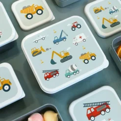 A Little Lovely Company Charlie Lunch & Snack Box vehicles
