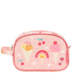 A Little Lovely Company Jules Toiletry Bag ice-cream
