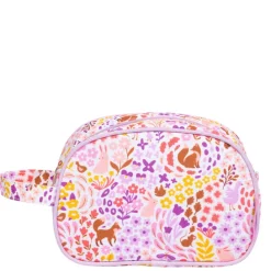 A Little Lovely Company Jules Toiletry Bag flower garden
