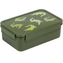 A Little Lovely Company Robin Bento Lunchbox crocodiles
