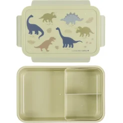 A Little Lovely Company Robin Bento Lunchbox dinosaurs