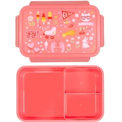 A Little Lovely Company Robin Bento Lunchbox fun