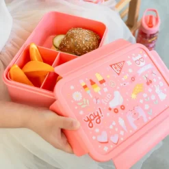 A Little Lovely Company Robin Bento Lunchbox fun