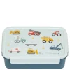 A Little Lovely Company Robin Bento Lunchbox vehicles