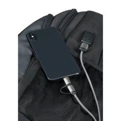 American Tourister At Work Laptop Backpack 15.6'' Eco USB bass black