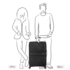 American Tourister Flytwist Spinner 78/29 TSA Expandable sandstone