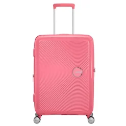 American Tourister Soundbox Spinner 67 Expandable sun kissed coral