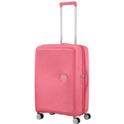 American Tourister Soundbox Spinner 67 Expandable sun kissed coral