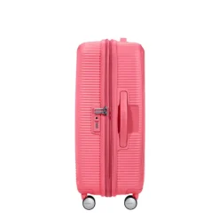 American Tourister Soundbox Spinner 67 Expandable sun kissed coral