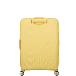 American Tourister Soundbox Spinner 67/24 TSA Expandable pastel yellow