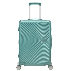 American Tourister Soundbox Aluminium Spinner 68 cm Expandable dusty turquoise