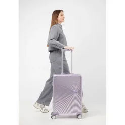 American Tourister Soundbox Aluminium Spinner 68 cm Expandable dusty turquoise