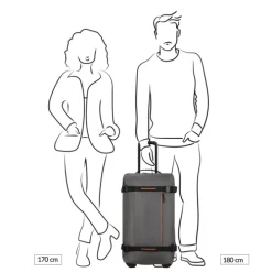 American Tourister Urban Track Duffle/Wheels M dark grey