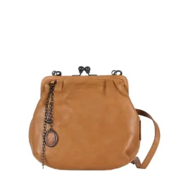 Aunts & Uncles Grandma's Luxury Club Mrs. Fortune Cookie Crossover Bag caramel