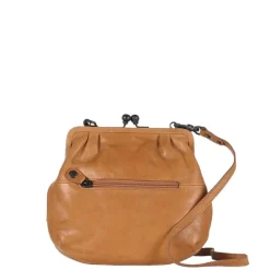 Aunts & Uncles Grandma's Luxury Club Mrs. Fortune Cookie Crossover Bag caramel