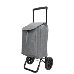 Beagles Shop & Go Cartease Boodschappentrolley donkergrijs