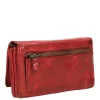 Bear Design Cow Lavato Dames Portemonnee 12cc red