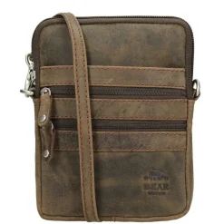 Bear Design Dark Nature Schoudertas XS brown