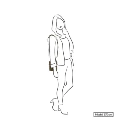 Bear Design Dark Nature Schoudertas XS brown