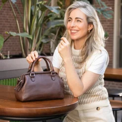 Berba Lucca Doctor's Bag chocolate