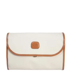 Bric's Firenze Trifold Travel Toilettas cream
