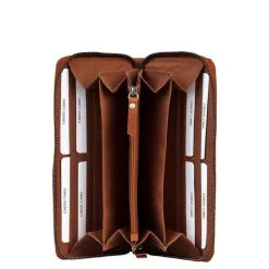 Burkely Antique Avery Wallet L cognac