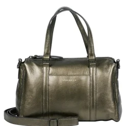 Burkely Creased Crystal Handbag gun metal