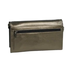 Burkely Creased Crystal Phone Bag gun metal