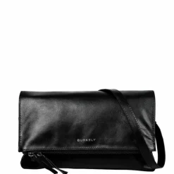 Burkely Creased Crystel Satchel Bag black