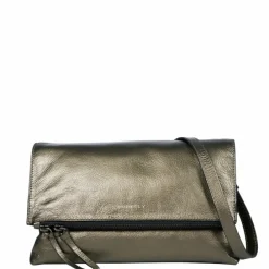 Burkely Creased Crystel Satchel Bag gun metal