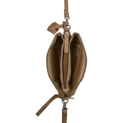 Burkely Soft Skylar Triple Pocket Zip cozy cognac