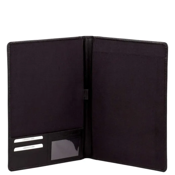 Burkely Vintage Bing A4 Filecover black
