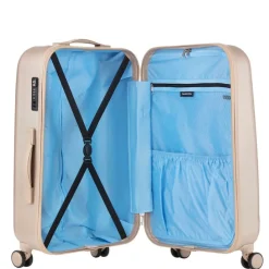 CarryOn Skyhopper 4-Delige Kofferset Beautycase/S/M/L champagne