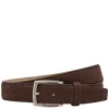 Castelijn & Beerens Suede Herenriem mocca