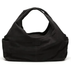 Chabo Suede Sophie Mini Shopper black