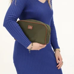 Charm London Buckingham Toiletbag olivegreen