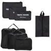 Charm London Travel Accessoires Packingcubes black