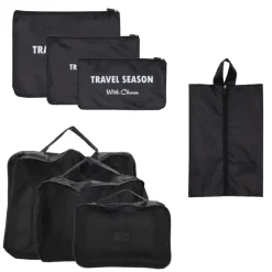 Charm London Travel Accessoires Packingcubes black