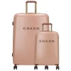 Charm London Travel Trolley Set roze