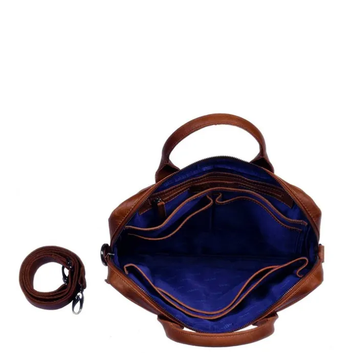 DSTRCT Main Street Workingbag 13.3'' cognac