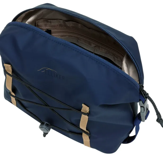 Elliker Angram Wash Bag navy