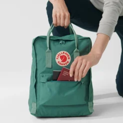 Fjallraven Kanken Rugzak sky blue-light oak