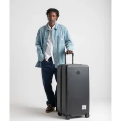 Herschel Supply Co. Heritage Hardshell Large Luggage black gradient