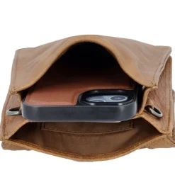 Hide & Stitches Earth Phonebag brown