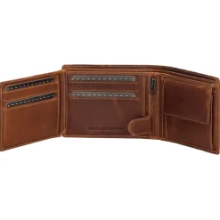Hide & Stitches Japura Wallet cognac