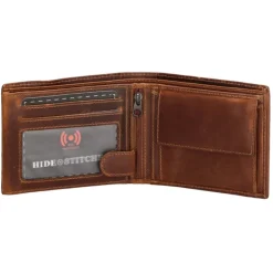 Hide & Stitches Japura Wallet cognac